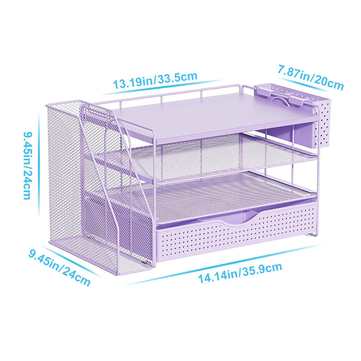 Multi-Functional Mesh Desk Organizer
