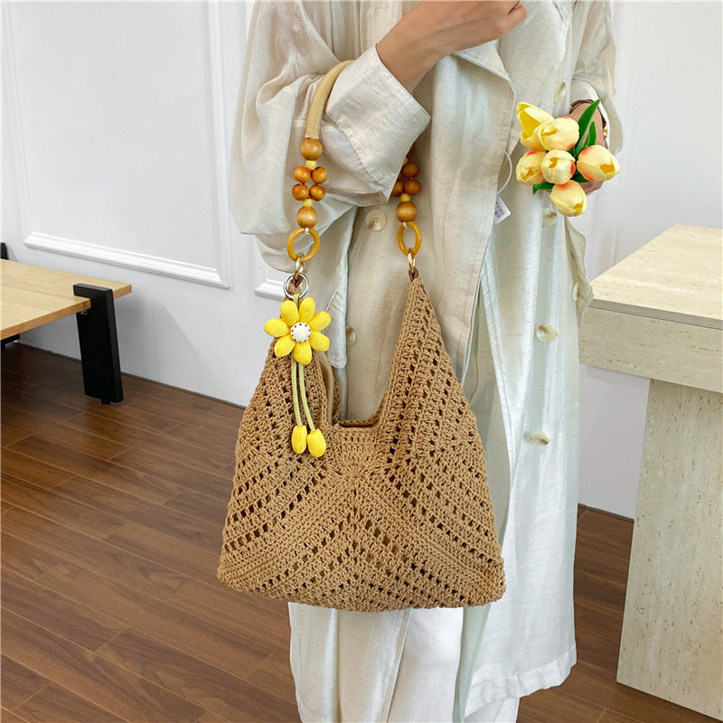 Crochet Decorative Tote Bag Bowlift