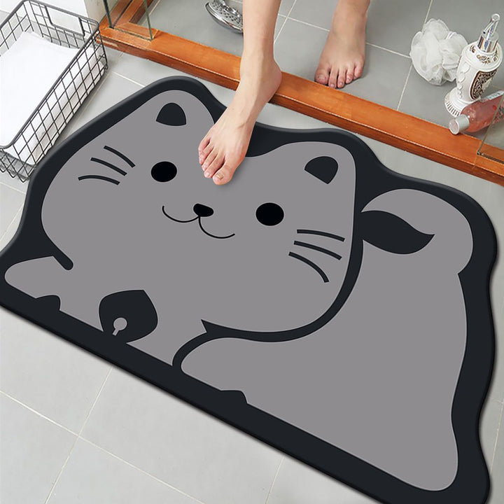 Decorative Bathroom Mat Bowlift