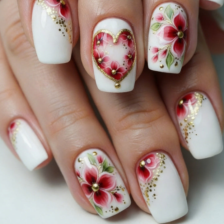 Floral Luxury Nail Art Kit Bowlift