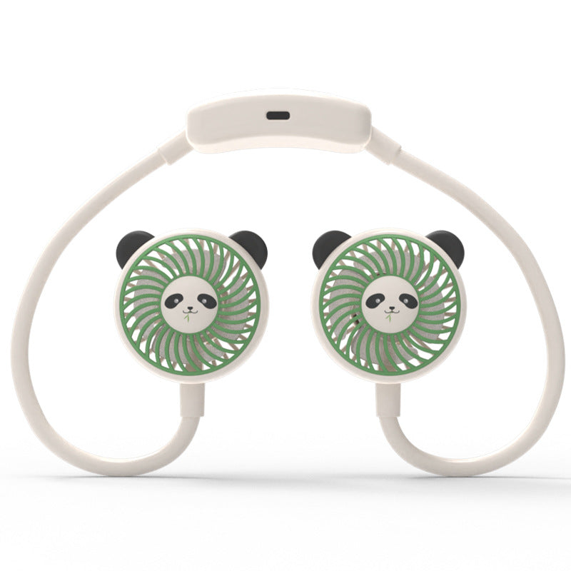Unisex portable Mini Fan Headphones Bowlift