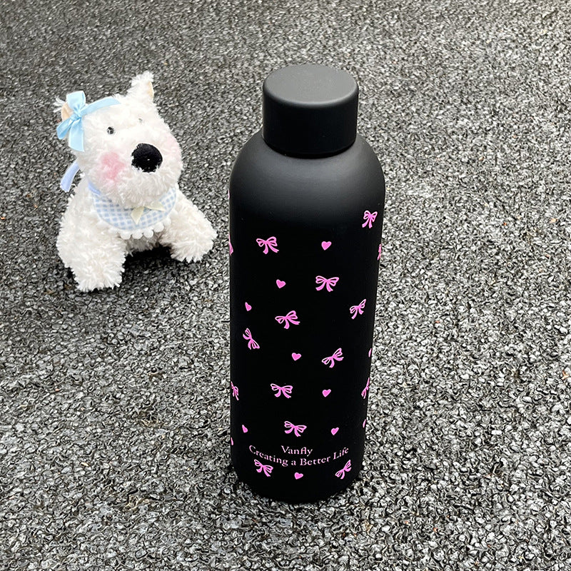 Women's insulated bottle with cute design and secure closure Bowlift