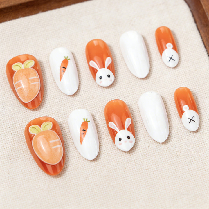 Halloween Nail Art Set with Creative Designs and Sparkling Details Bowlift