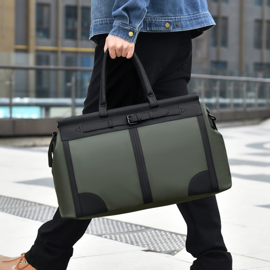 Elegant Travel Bag with Additional Compartments Bowlift