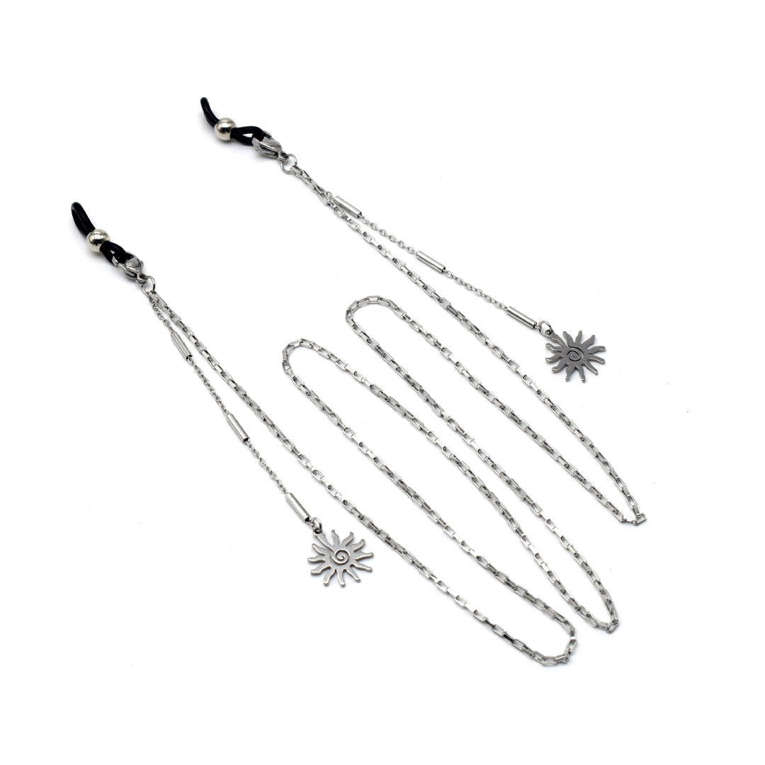 Decorative Sun Charm Eyewear Chain Bowlift