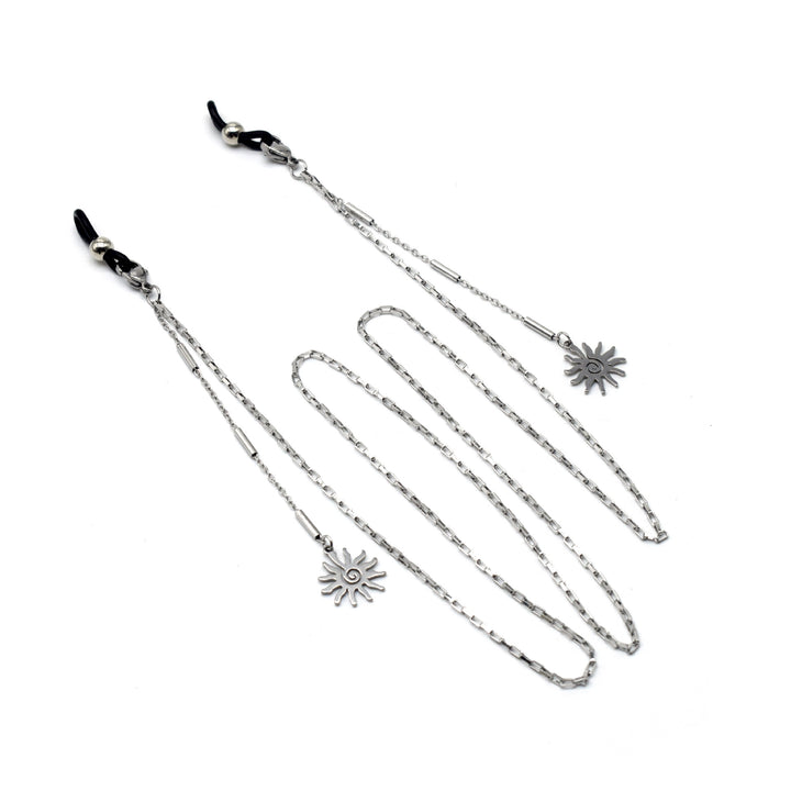 Decorative Sun Charm Eyewear Chain Bowlift