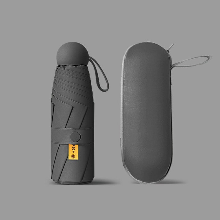 Compact UV protection folding umbrella with travel sleeve Bowlift
