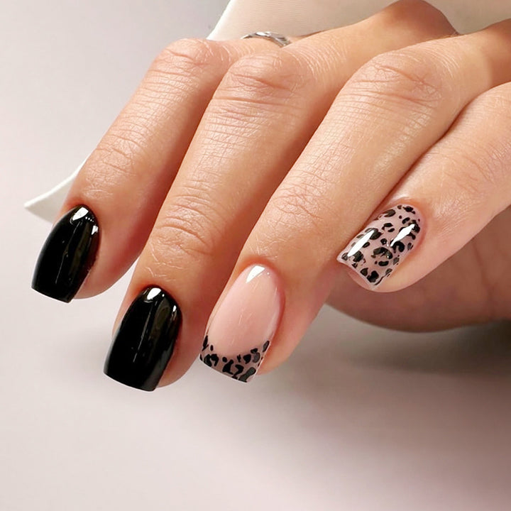 Stylish Press-On Nail Art Set Bowlift