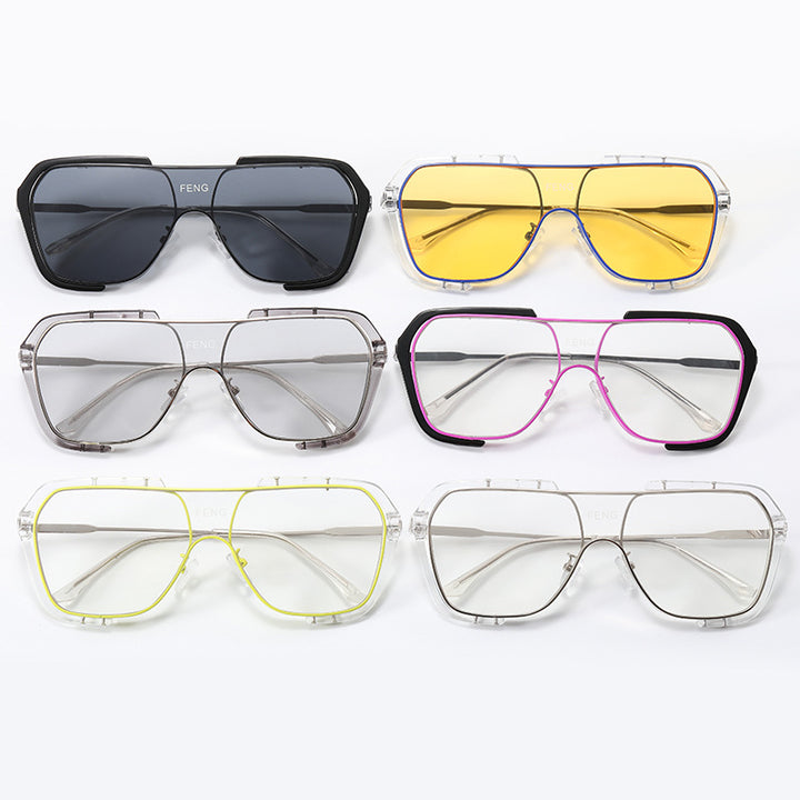 Women's fashionable oversized sunglasses Bowlift