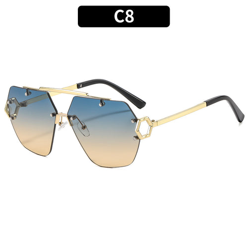High-Performance Geometric Shield Sunglasses