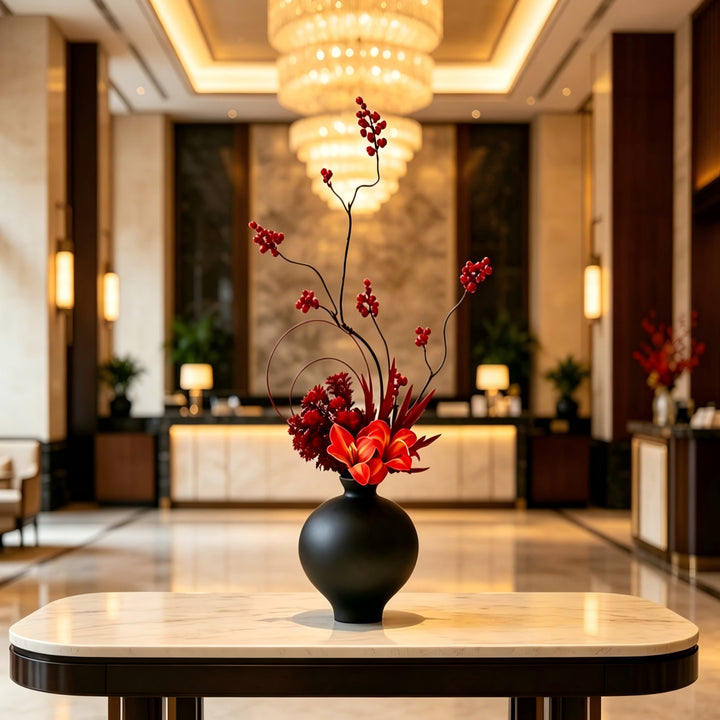 Stylish ceramic vase Bowlift