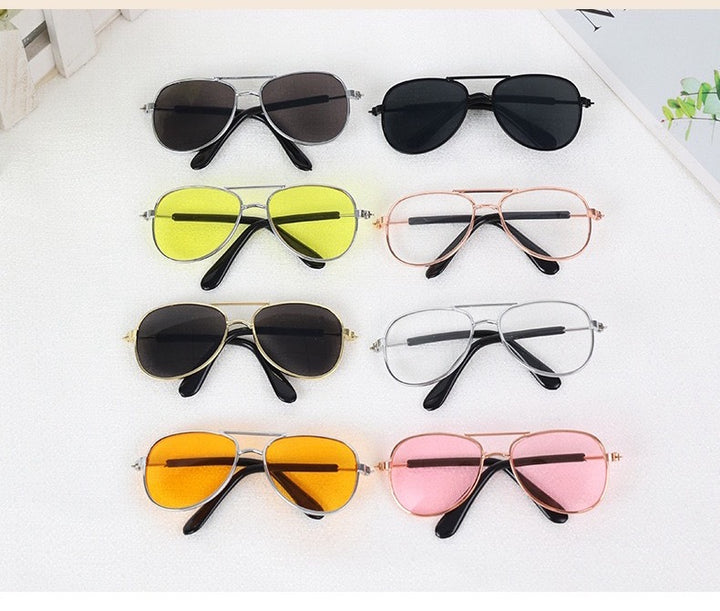 Aviator Style Bowlift Sunglasses