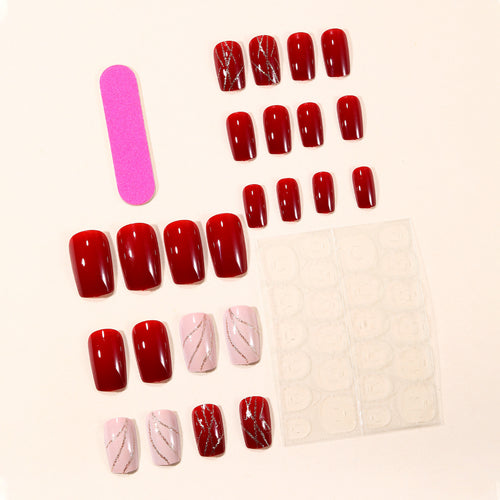 Luxurious Metallic and Glossy Nail Art Extensions Bowlift