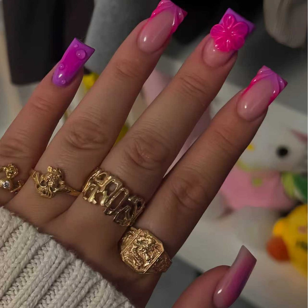 Artistic 3D Nail Extension Set Bowlift