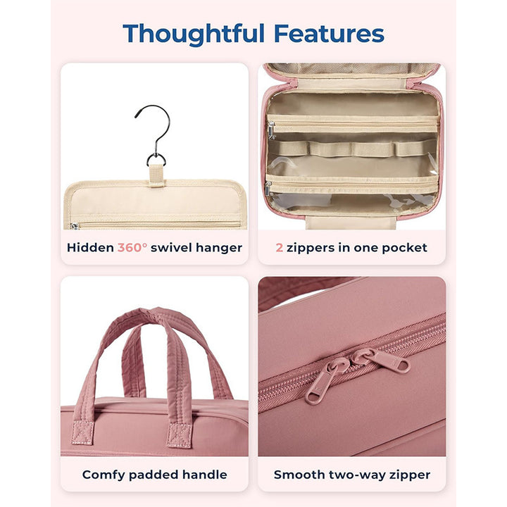 Jewelry Organizer Bag with Practical Inserts Bowlift