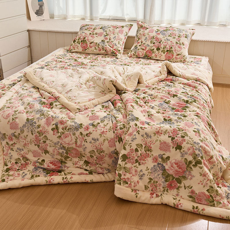 Women Floral Comfort Bedding Set Bowlift