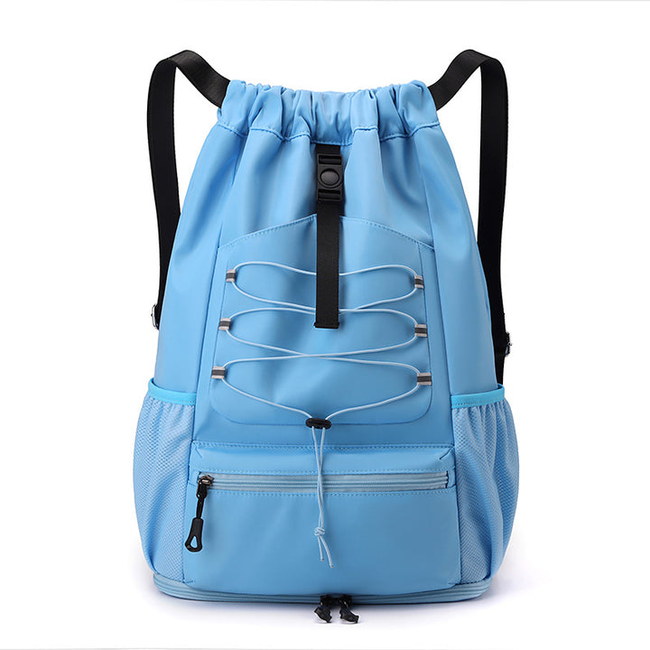 Lightweight Drawstring Sports Backpack Bowlift