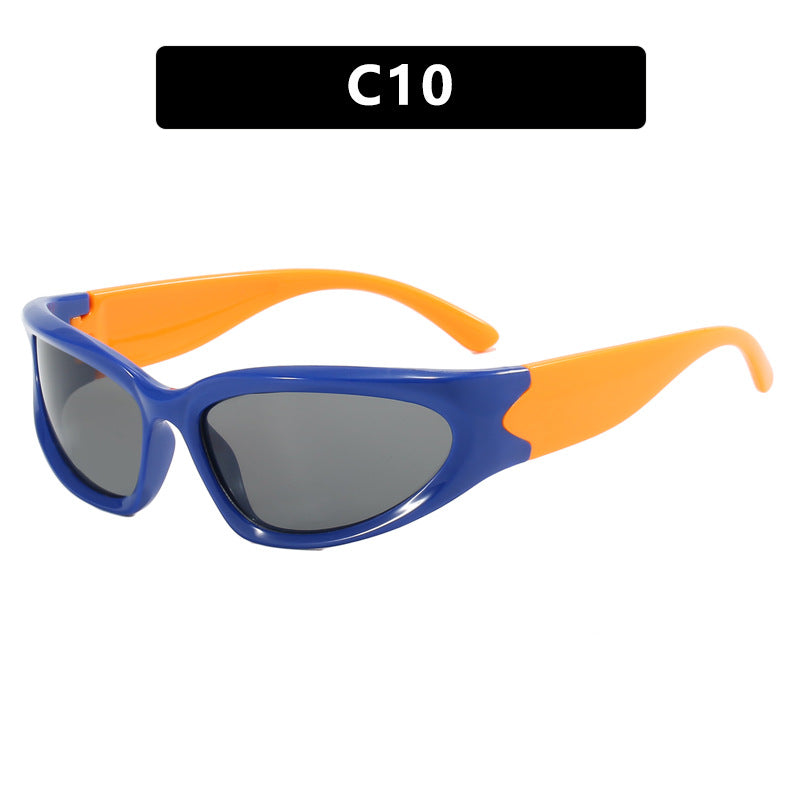 Women sporty sunglasses with ergonomic design and protective UV filter Bowlift