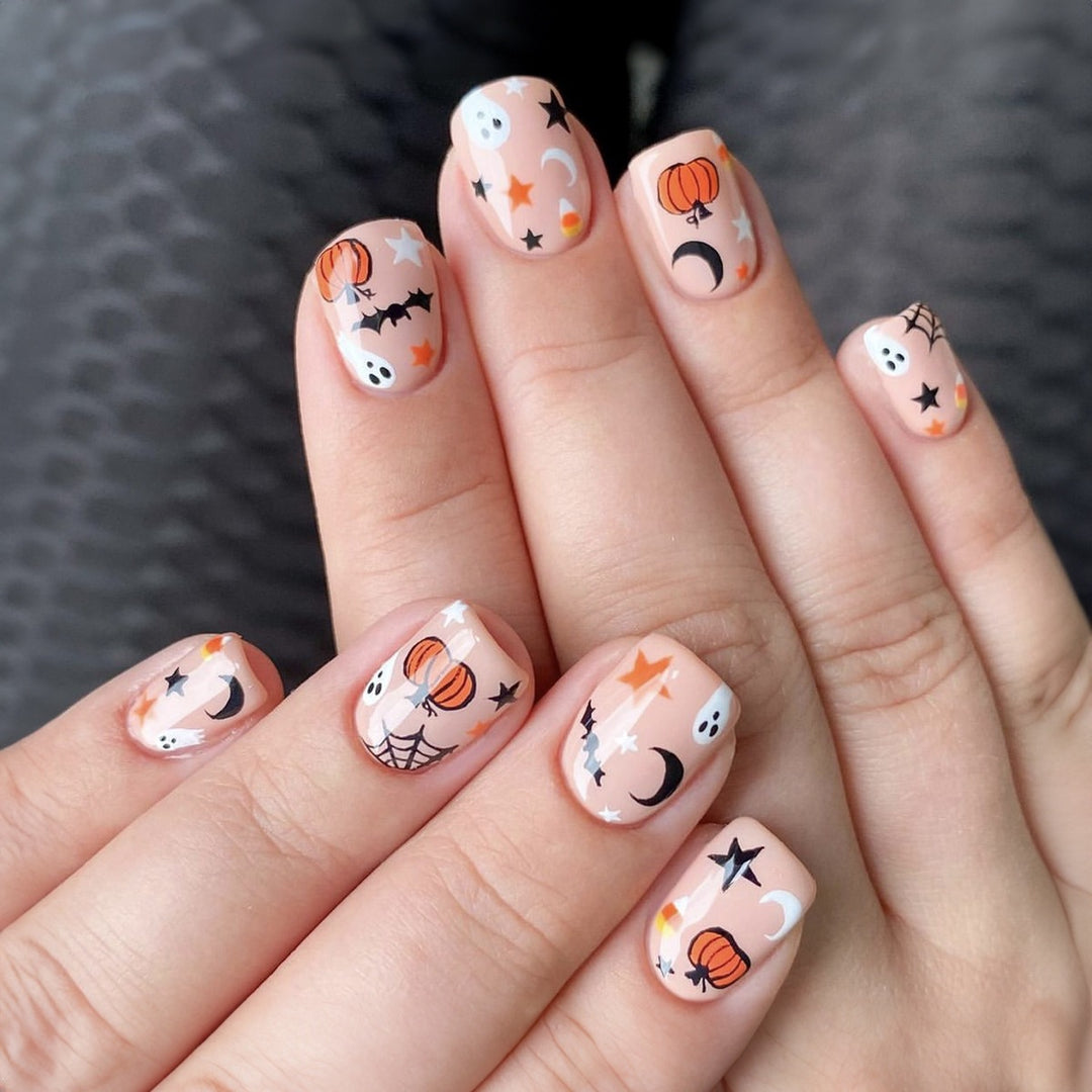 Creative Halloween Art Nail Set Bowlift