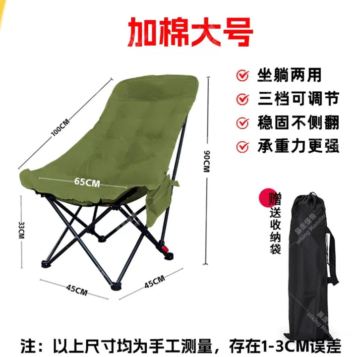 Folding Chair With Extra Padding Bowlift