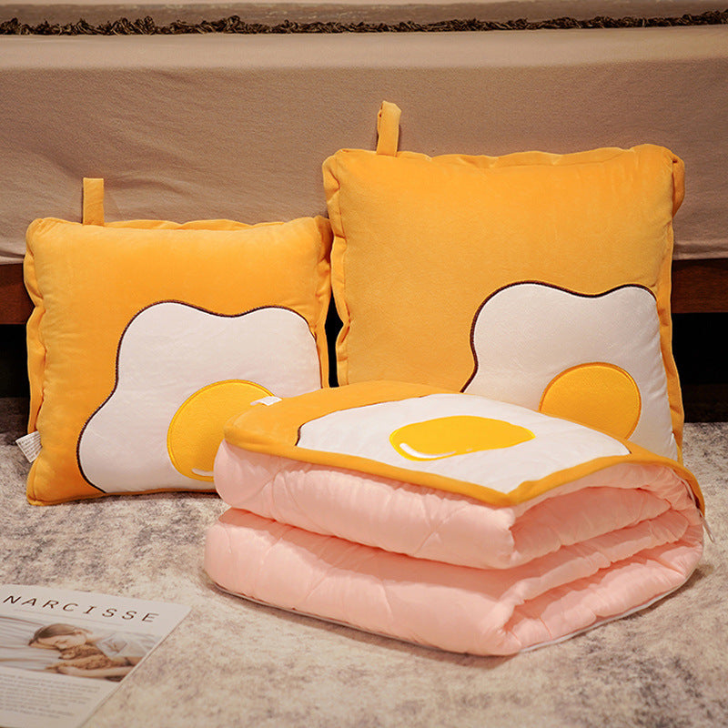 Plush Cushion Set with Cactus Design Bowlift