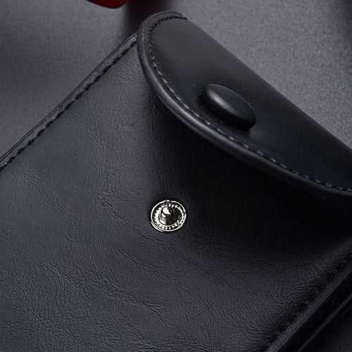 Premium Leather Business Card Holder Bowlift