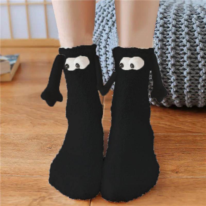 BowLift | Christmas Supplies Coral Fleece Tube Socks Warm Slipper Bed Socks Winter Soft Warm Slipper