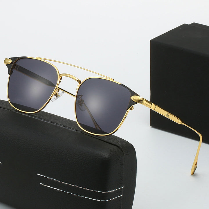 Women's fashion half-frame glasses Bowlift