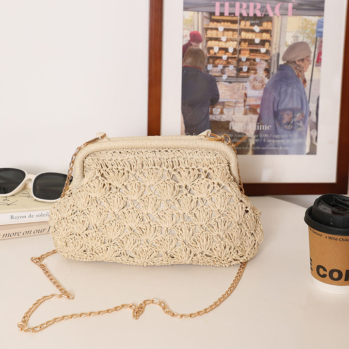 Handcrafted Macrame Shoulder Bag Bowlift