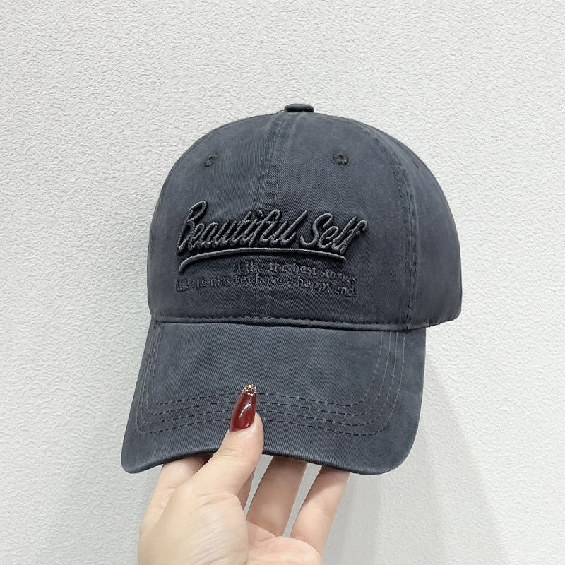 Women's Trendy Embroidered Cap Bowlift