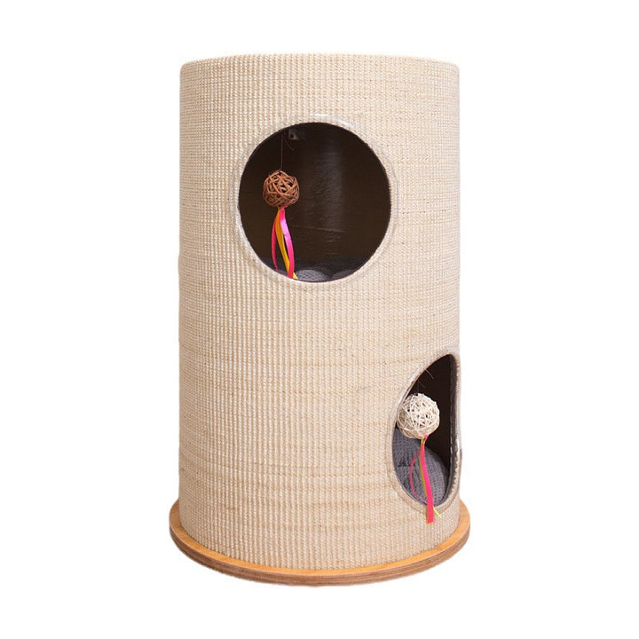 High-quality cat tree with play station Bowlift
