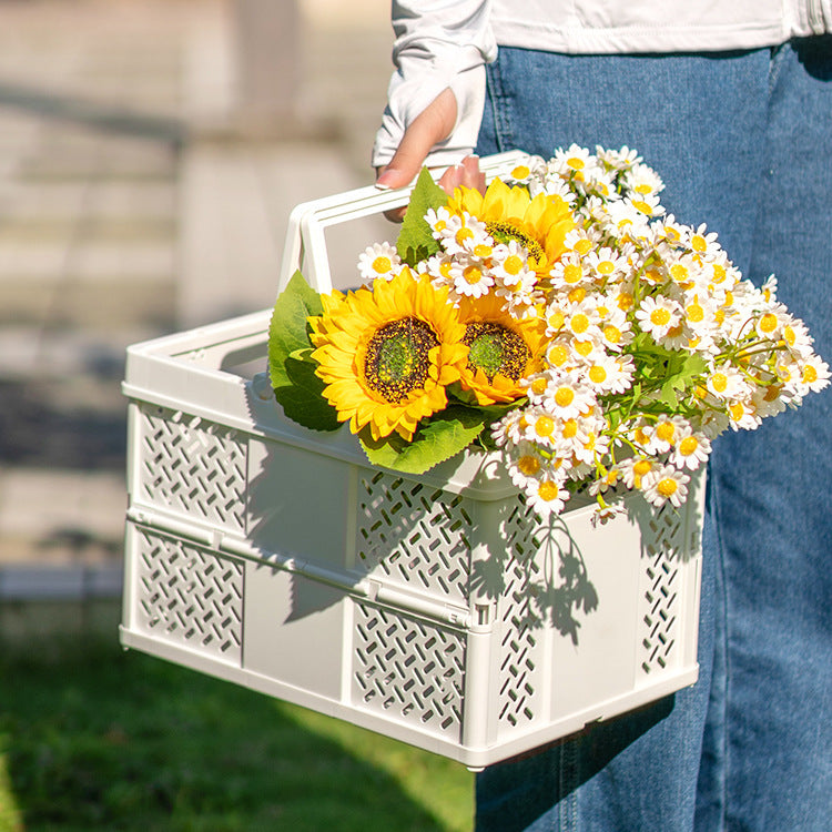 Versatile Collapsible Storage Basket Bowlift