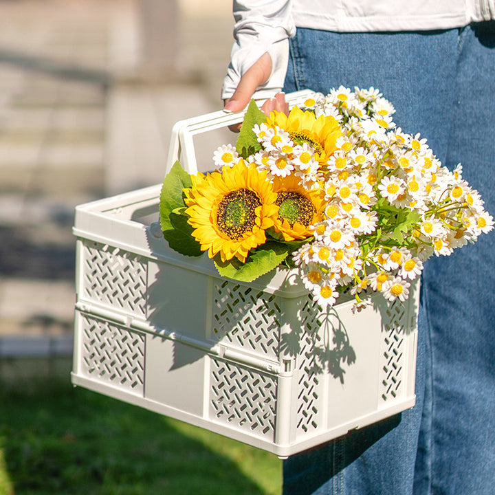 Versatile Collapsible Storage Basket Bowlift