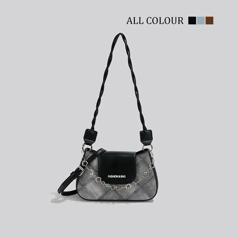 Fashion-Forward Quilted Shoulder Bag Bowlift