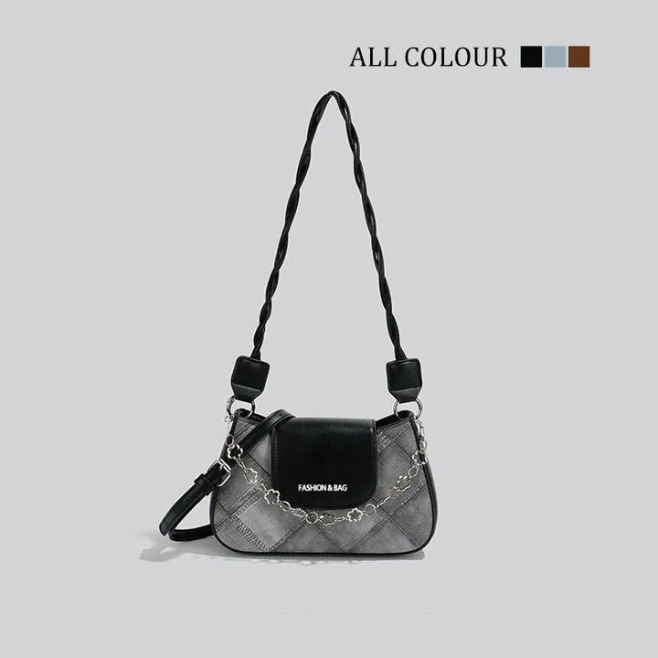 Fashion-Forward Quilted Shoulder Bag Bowlift