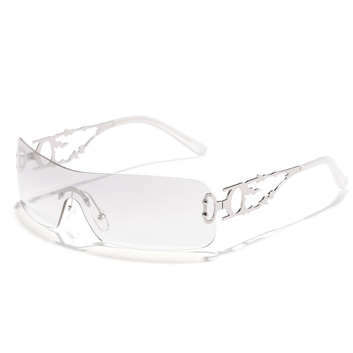 Women's fashionable sports sunglasses with innovative design and UV protection Bowlift