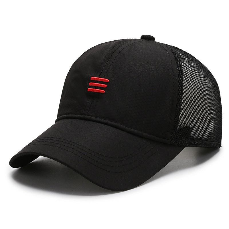 Women Sporty Mesh Trucker Cap Bowlift