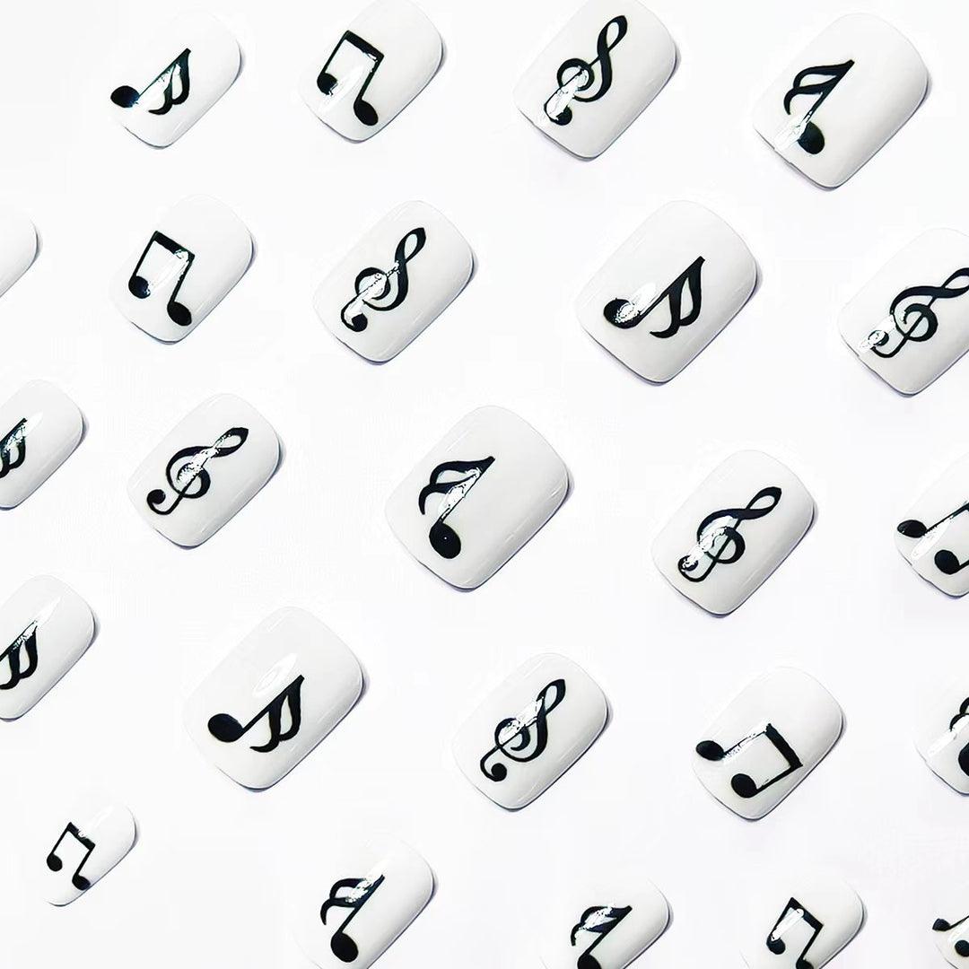 Musical Note Nail Art Bowlift