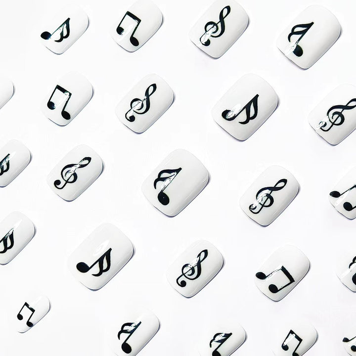 Musical Note Nail Art Bowlift