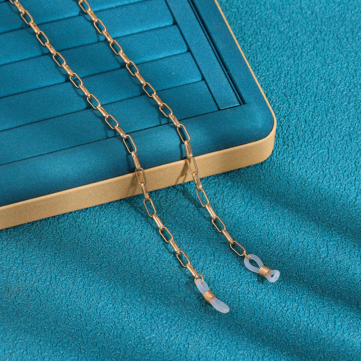 Elegant Pearl Eyewear Holder Chain Bowlift