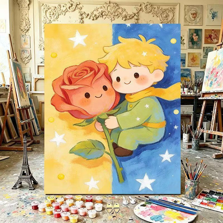Playful Dual Element Canvas Art Bowlift