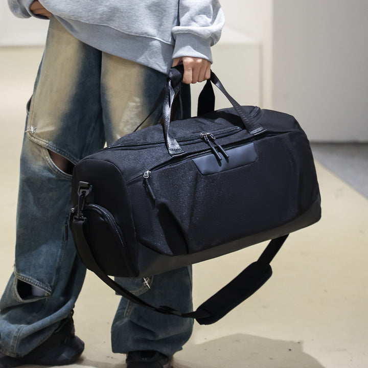 Sporty Duffel Bag with Versatile Storage and Ergonomic Carry Handles Bowlift