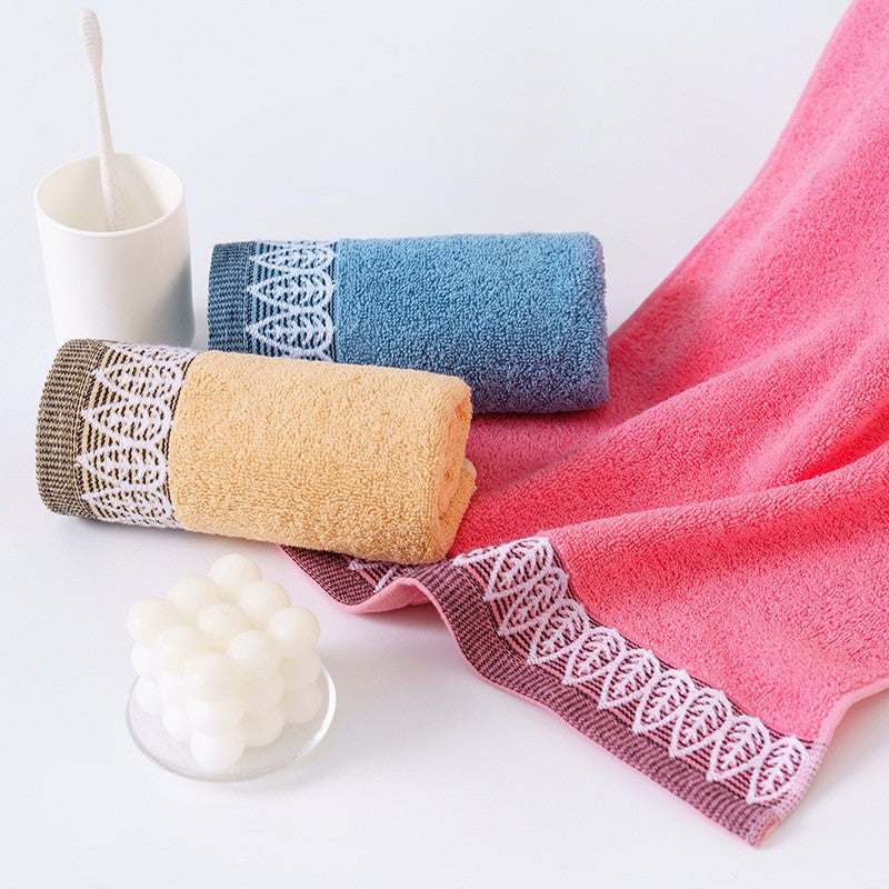 Women Cotton Bath Towel with Fine Border Bowlift