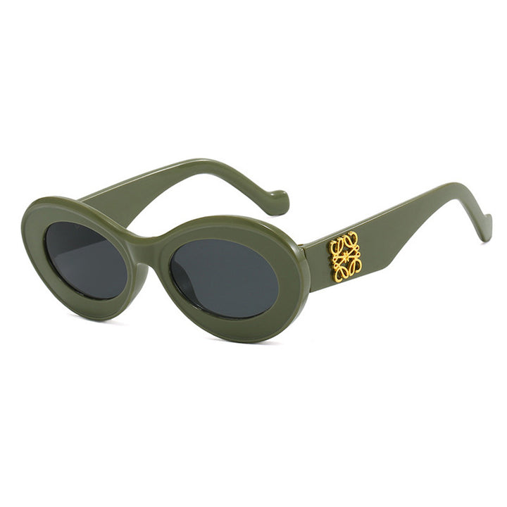 Ladies elegant curved sunglasses Bowlift