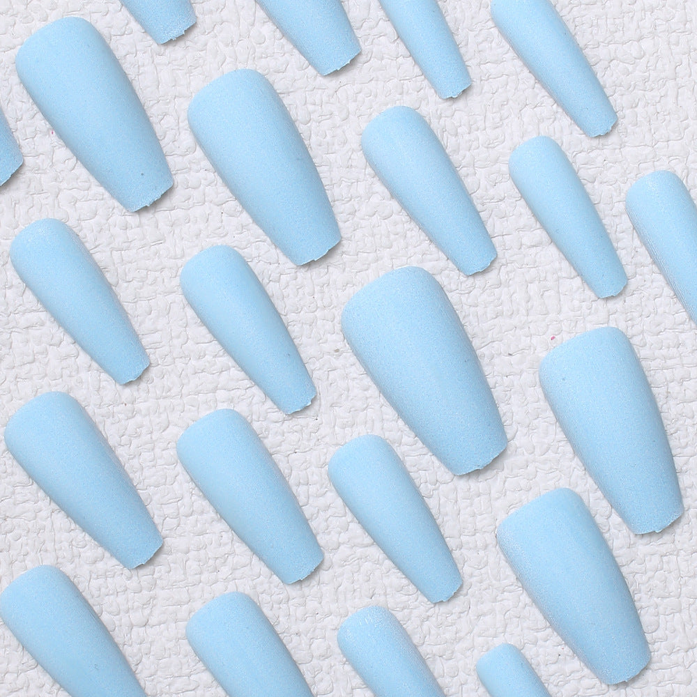 Matte Finish Press-On Nail Set Bowlift