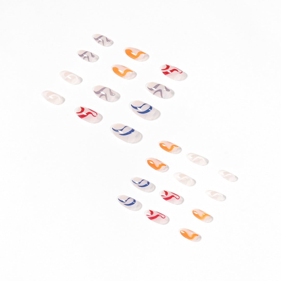 Artistic Nail Art with Abstract Designs Bowlift