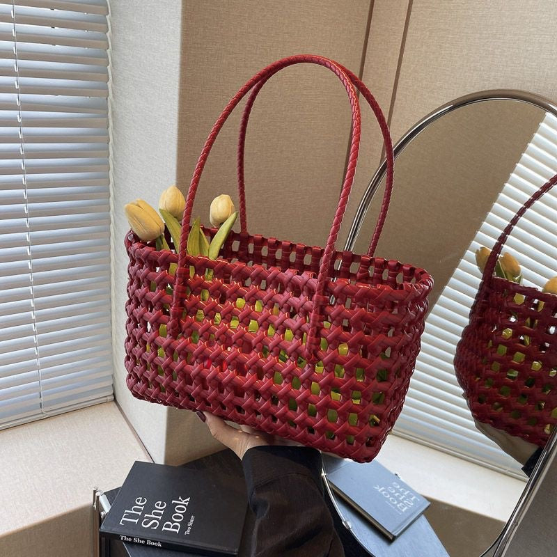 Handwoven Basket Bag Bowlift