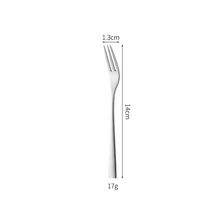 Elegant dessert knife with curved handle Bowlift