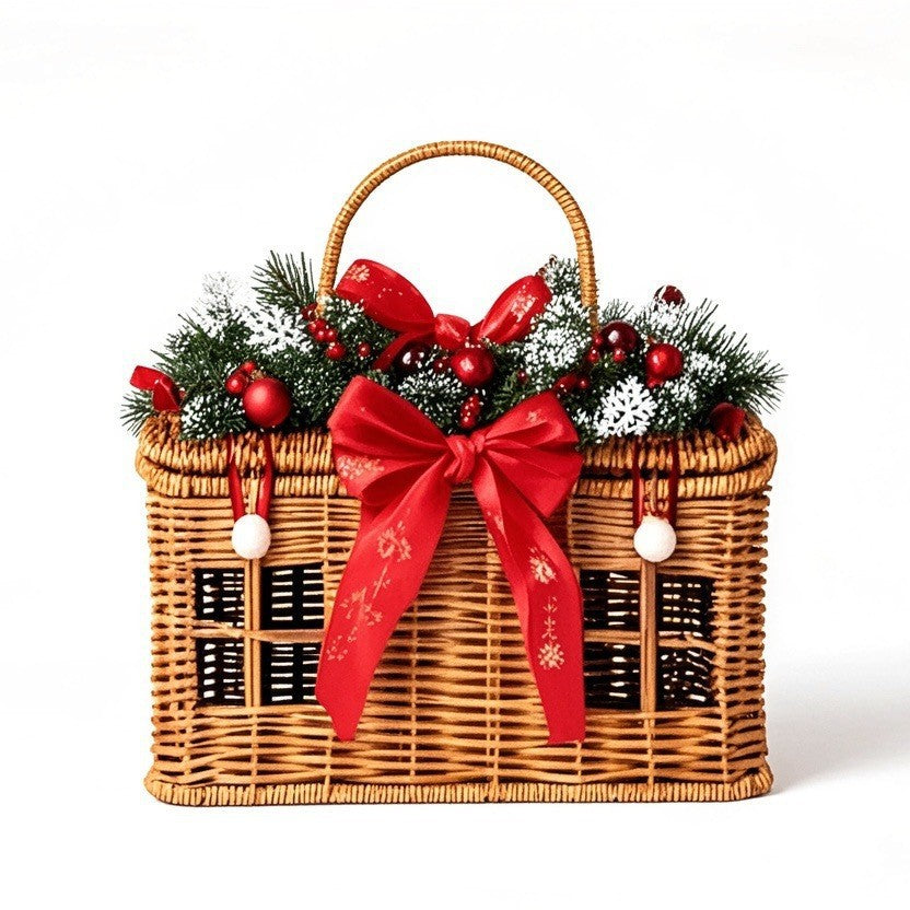 Ladies Handmade Picnic Basket Bowlift
