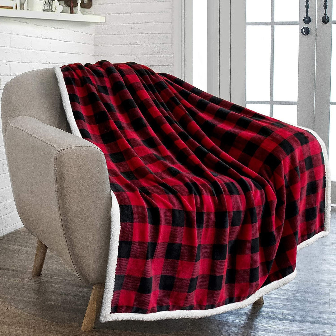 Fun Holiday-Themed Plush Fleece Blanket